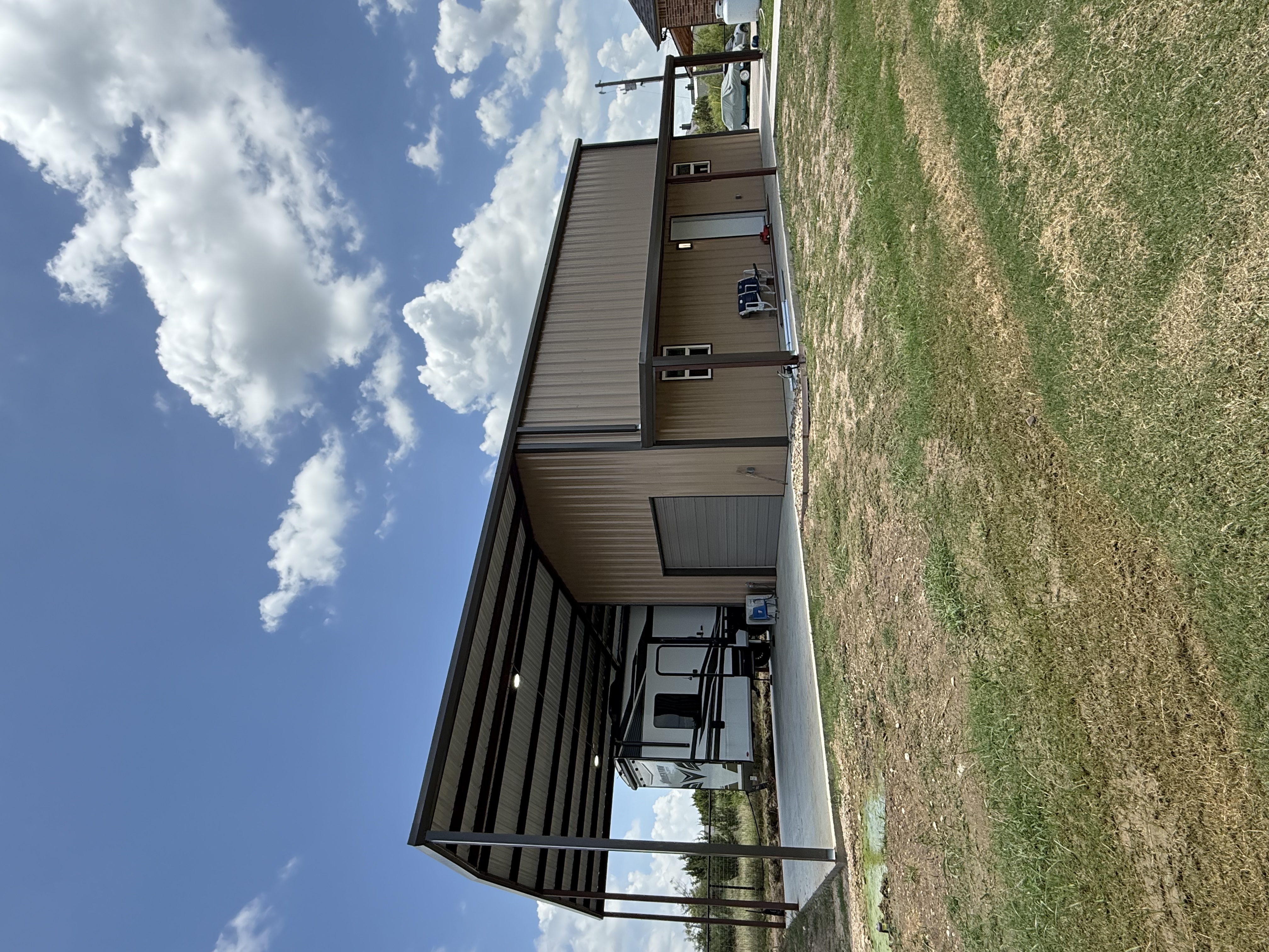 Custom metal building & shop by Jaybird Construction
