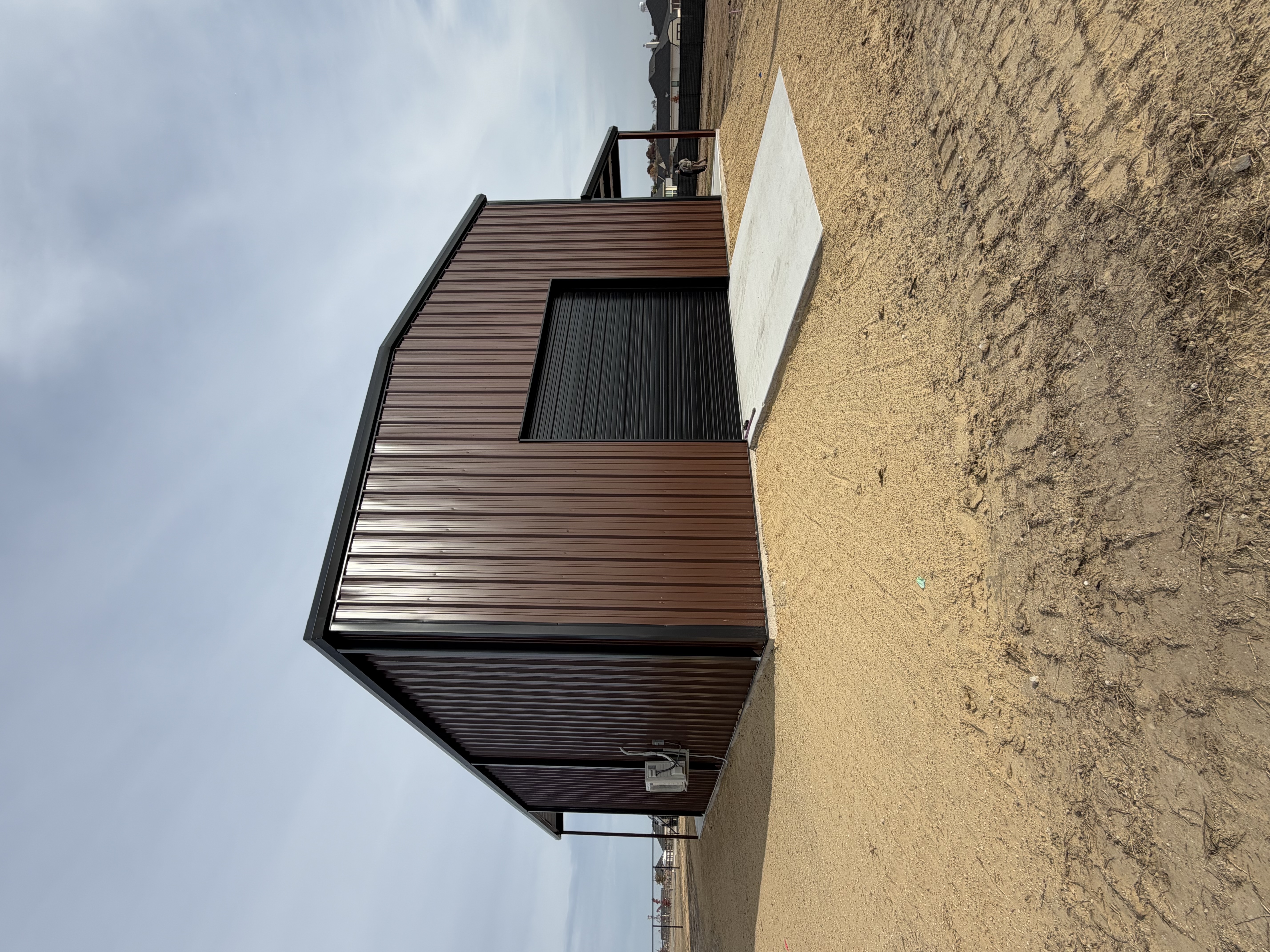 Custom metal building & shop by Jaybird Construction